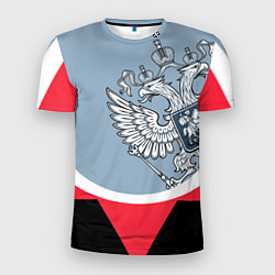 Футболка спортивная мужская Русский герб, цвет: 3D-принт