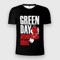 Футболка спортивная мужская Green Day: American Idiot, цвет: 3D-принт