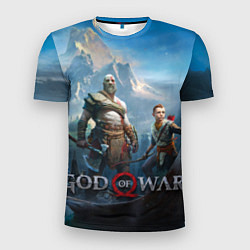Футболка спортивная мужская God of War, цвет: 3D-принт