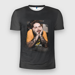 Футболка спортивная мужская Post Malone, цвет: 3D-принт