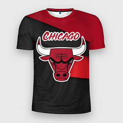 Футболка спортивная мужская Чикаго, цвет: 3D-принт