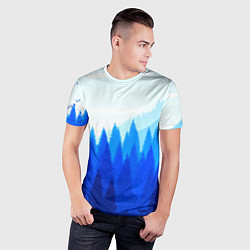 Футболка спортивная мужская Firewatch: Cold Wood, цвет: 3D-принт — фото 2