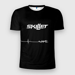 Футболка спортивная мужская Skillet Awake, цвет: 3D-принт