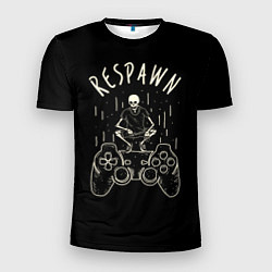 Футболка спортивная мужская Respawn: Dead Player, цвет: 3D-принт