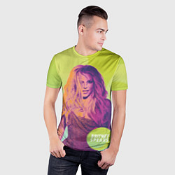 Футболка спортивная мужская Britney Spears, цвет: 3D-принт — фото 2