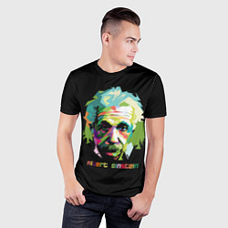Футболка спортивная мужская Albert Einstein, цвет: 3D-принт — фото 2