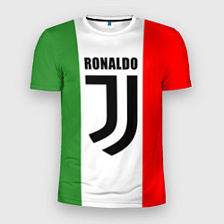 Футболка спортивная мужская Ronaldo Juve Italy, цвет: 3D-принт