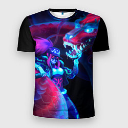 Футболка спортивная мужская Akali KDA, цвет: 3D-принт