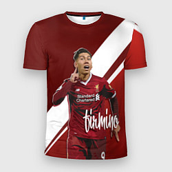 Футболка спортивная мужская Roberto Firmino, цвет: 3D-принт