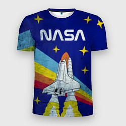 Футболка спортивная мужская NASA: Magic Space, цвет: 3D-принт