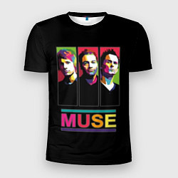 Футболка спортивная мужская Muse pop-art, цвет: 3D-принт