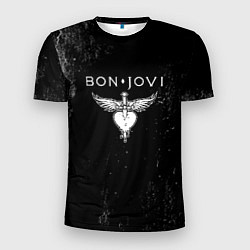 Футболка спортивная мужская Bon Jovi, цвет: 3D-принт