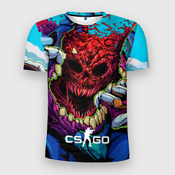 Мужская спорт-футболка CS GO monster