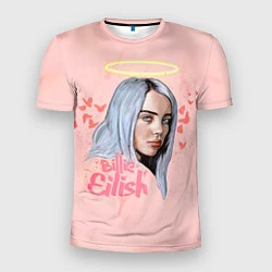 Футболка спортивная мужская Billie Eilish, цвет: 3D-принт