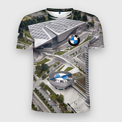 Мужская спорт-футболка BMW city
