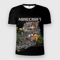 Мужская спорт-футболка MINECRAFT