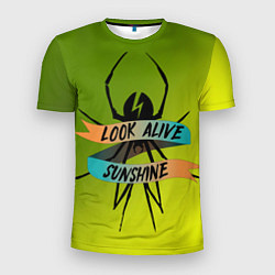 Футболка спортивная мужская Look alive sunshine, цвет: 3D-принт