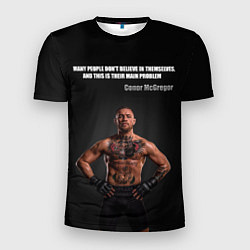 Мужская спорт-футболка Conor McGregor: Motivation