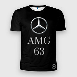 Мужская спорт-футболка Mersedes AMG 63