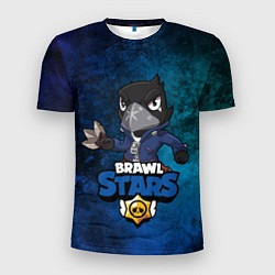 Футболка спортивная мужская Brawl Stars CROW, цвет: 3D-принт