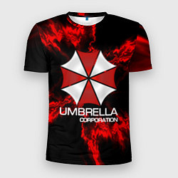 Футболка спортивная мужская UMBRELLA CORP, цвет: 3D-принт