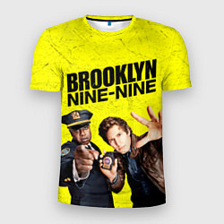 Футболка спортивная мужская Brooklyn Nine-Nine, цвет: 3D-принт