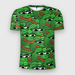 Футболка спортивная мужская Pepe The Frog, цвет: 3D-принт
