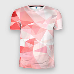 Футболка спортивная мужская Pink abstraction, цвет: 3D-принт