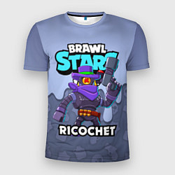 Футболка спортивная мужская BRAWL STARS RICOCHET, цвет: 3D-принт