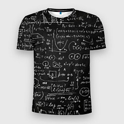Мужская спорт-футболка Математические формулы