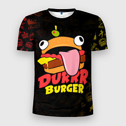 Футболка спортивная мужская Fortnite Durrr Burger, цвет: 3D-принт