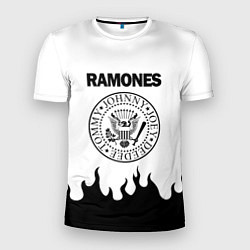 Футболка спортивная мужская RAMONES, цвет: 3D-принт