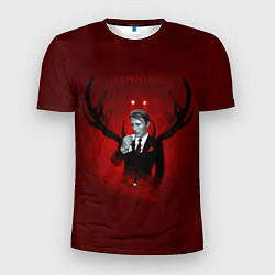 Футболка спортивная мужская Hannibal, цвет: 3D-принт