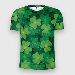 Мужская спорт-футболка Ирландский клевер