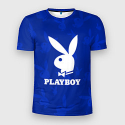 Футболка спортивная мужская PLAYBOY, цвет: 3D-принт