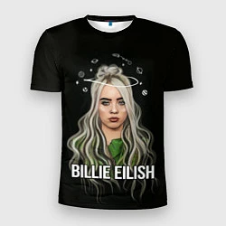 Футболка спортивная мужская BILLIE EILISH, цвет: 3D-принт