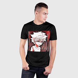 Футболка спортивная мужская Hunter x Hunter Киллуа Killua, цвет: 3D-принт — фото 2