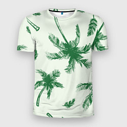 Мужская спорт-футболка Пальмовый рай