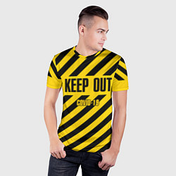 Футболка спортивная мужская Keep out, цвет: 3D-принт — фото 2