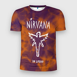 Футболка спортивная мужская NIRVANA, цвет: 3D-принт