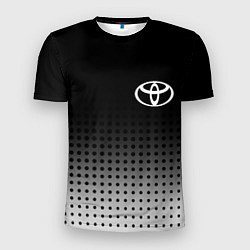 Футболка спортивная мужская Toyota, цвет: 3D-принт