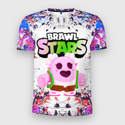 Футболка спортивная мужская Sakura Spike Brawl Stars, цвет: 3D-принт