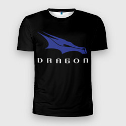 Футболка спортивная мужская Crew Dragon, цвет: 3D-принт