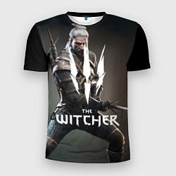 Футболка спортивная мужская The Witcher, цвет: 3D-принт
