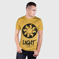 Футболка спортивная мужская Emblems Light, цвет: 3D-принт — фото 2