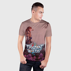 Футболка спортивная мужская HORIZON ZERO DAWN, цвет: 3D-принт — фото 2