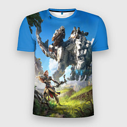 Футболка спортивная мужская HORIZON ZERO DAWN, цвет: 3D-принт