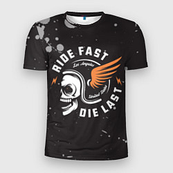 Мужская спорт-футболка RIDE FAST - DIE LAST Z