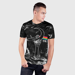 Футболка спортивная мужская Dark Side of the Moon Stick, цвет: 3D-принт — фото 2