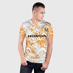 Футболка спортивная мужская Honda, цвет: 3D-принт — фото 2